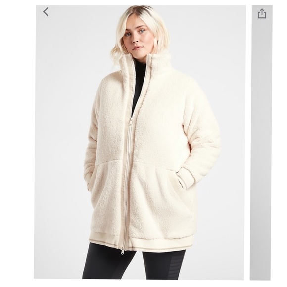 Athleta Tugga Coat Jacket // Natural - Picture 2 of 15